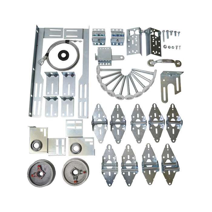 Creative Garage Door Track And Hardware Kit with Simple Design